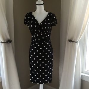 Black and White Lauren Ralph Lauren dress